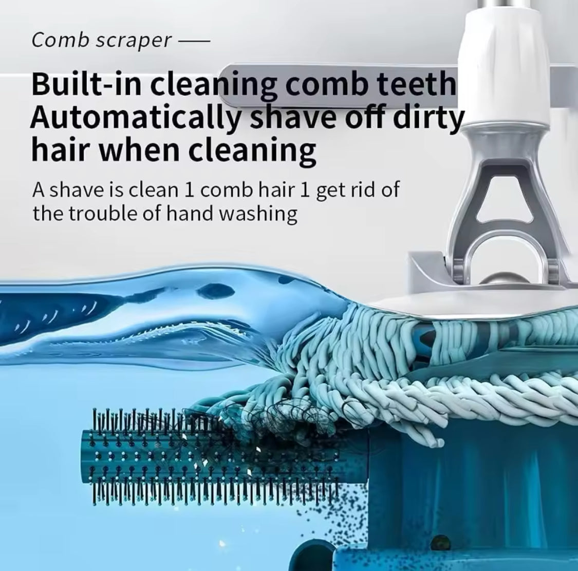 Automatic Rotation Magic Mop Bucket, Bus Style Floor Cleaning Mop, Microfiber Mop Bucket Cleaning Set Automatic Rotation Magic Mop Bucket, Bus Style Floor Cleaning Mop, Microfiber Mop Bucket Cleaning Set
